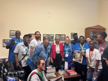 PFFC and FACE Meeting with Delegate Eleanor Holmes Norton.