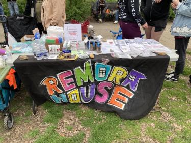 Remora house table at Peace Day 2024